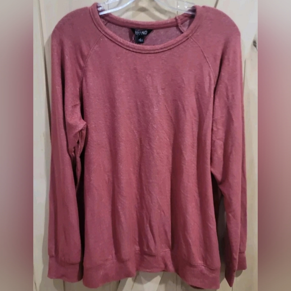 **Size XL Buffalo David Bitton Super Soft Women's Heather Rust Sweater NWT